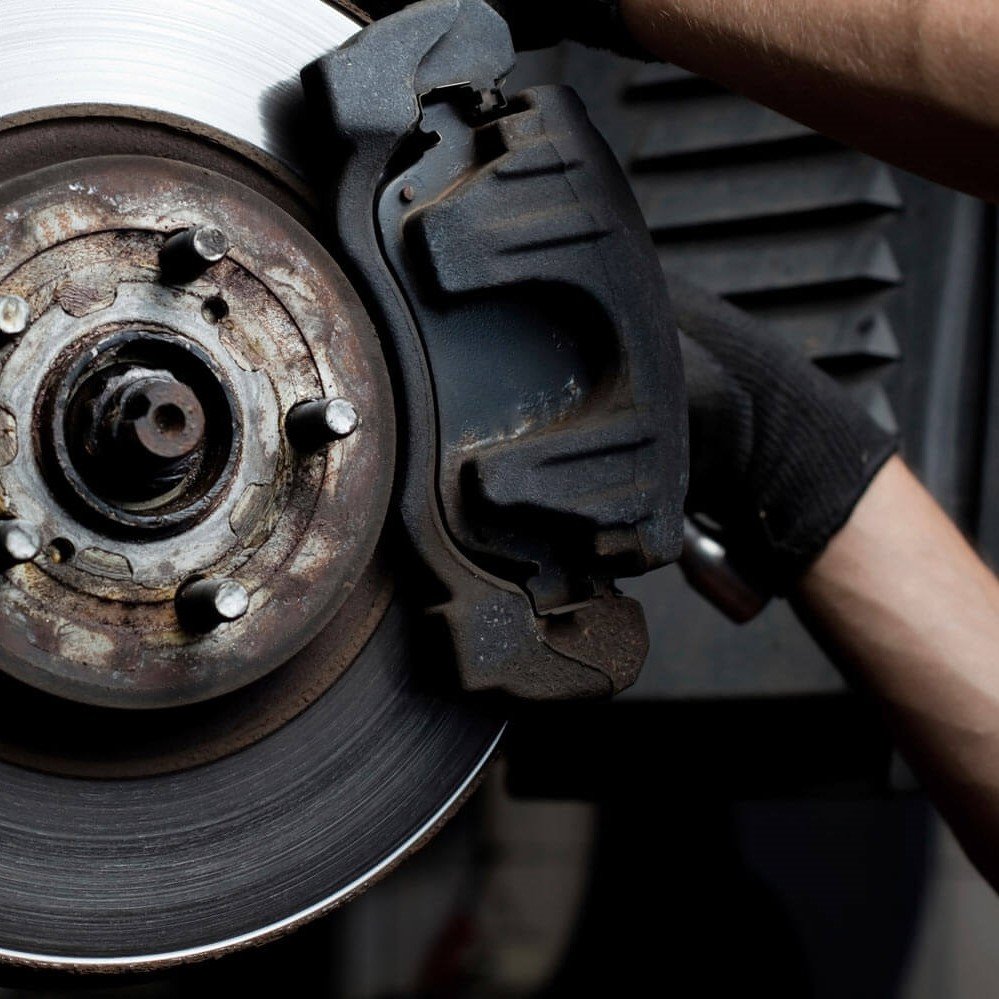 brake pad inspection