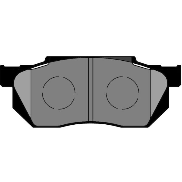 honda fit fron brake pads diagram