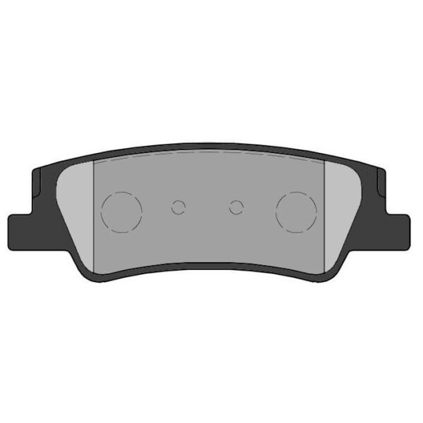 sonata rear pads